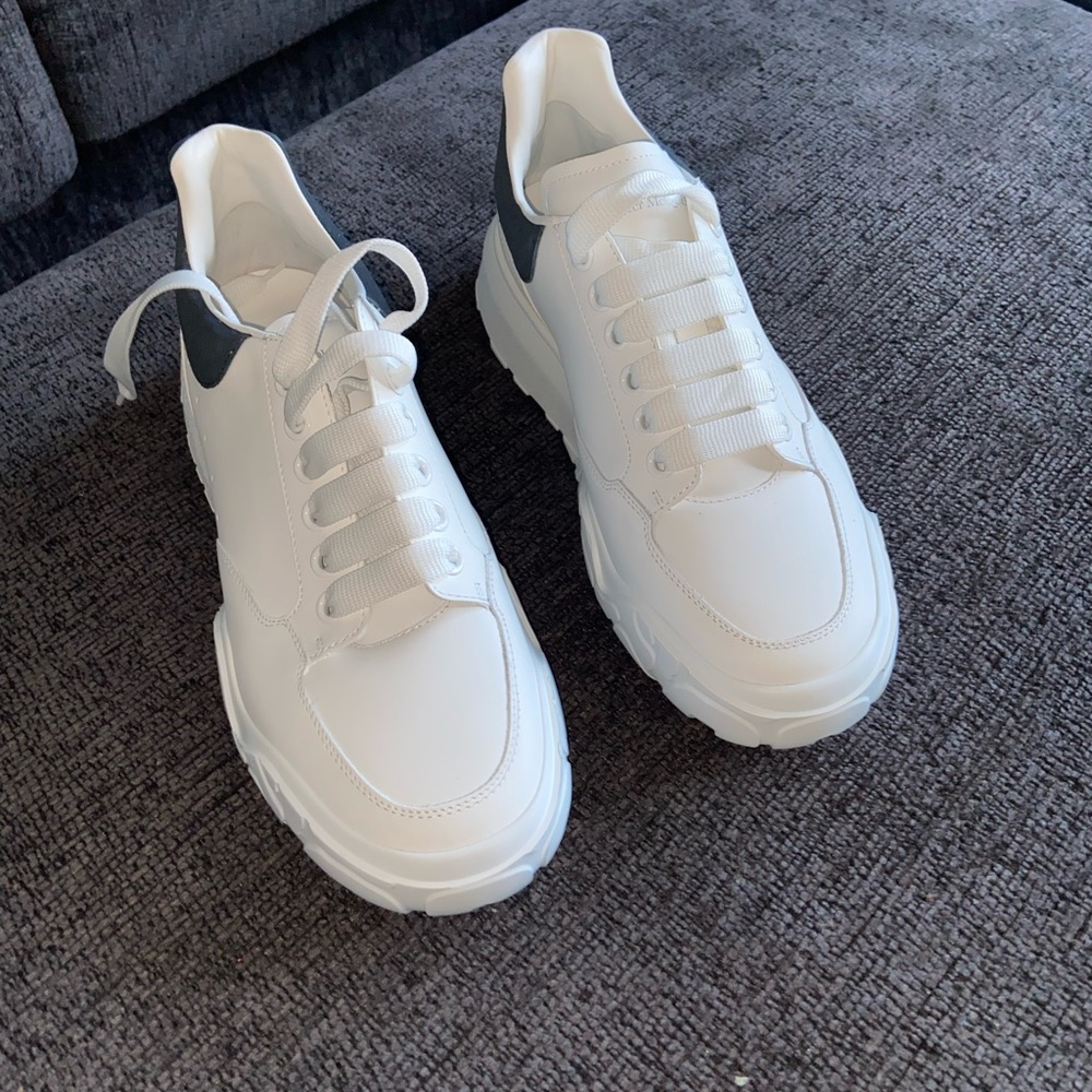Alexander McQueen worn once, size 9.5 men US.